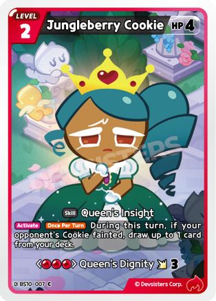 Image of Jungleberry Cookie (BS10-007) - The Dark Enchantress War