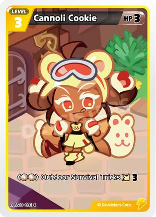 Image of Cannoli Cookie (BS10-031) - The Dark Enchantress War