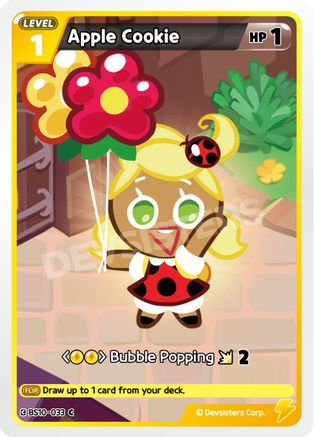 Image of Apple Cookie (BS10-033) - The Dark Enchantress War