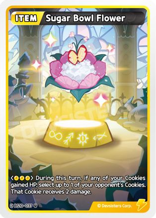 Image of Sugar Bowl Flower (BS10-037) - The Dark Enchantress War