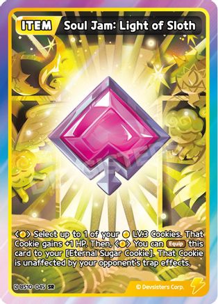 Image of Soul Jam: Light of Sloth (BS10-045) - The Dark Enchantress War Foil