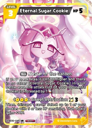 Image of Eternal Sugar Cookie (049) (BS10-049) - The Dark Enchantress War Foil