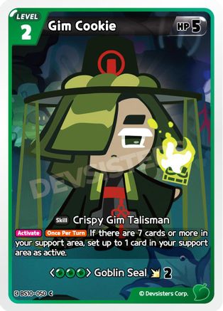 Image of Gim Cookie (BS10-050) - The Dark Enchantress War