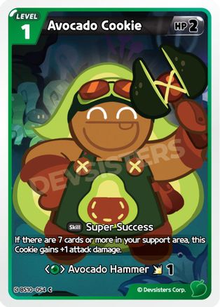 Image of Avocado Cookie (BS10-054) - The Dark Enchantress War