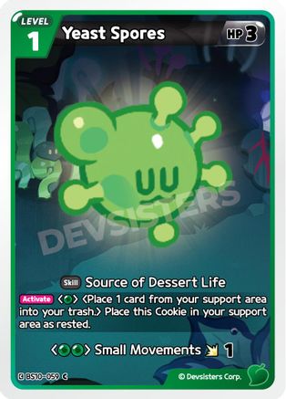 Image of Yeast Spores (BS10-059) - The Dark Enchantress War