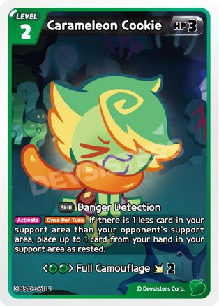 Image of Carameleon Cookie (BS10-061) - The Dark Enchantress War