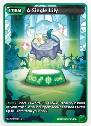 Image of A Single Lily (BS10-068) - The Dark Enchantress War