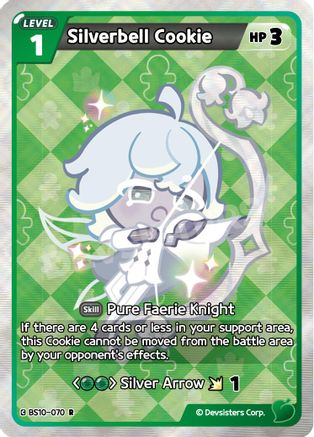 Image of Silverbell Cookie (070) (BS10-070) - The Dark Enchantress War Foil