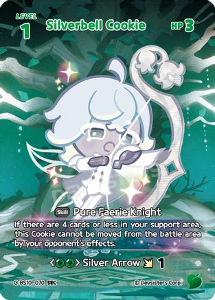 Image of Silverbell Cookie (070) (SEC) (BS10-070) - The Dark Enchantress War Foil