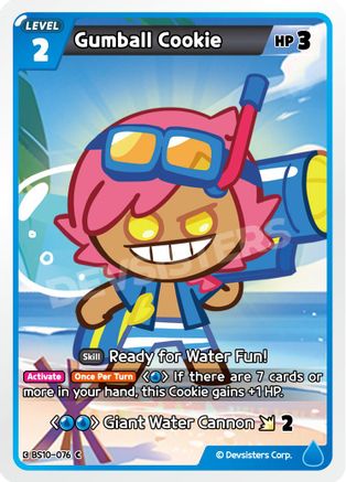 Image of Gumball Cookie (BS10-076) - The Dark Enchantress War