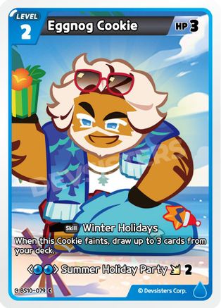 Image of Eggnog Cookie (BS10-079) - The Dark Enchantress War