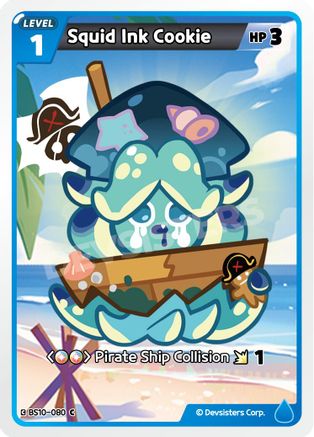 Image of Squid Ink Cookie (BS10-080) - The Dark Enchantress War