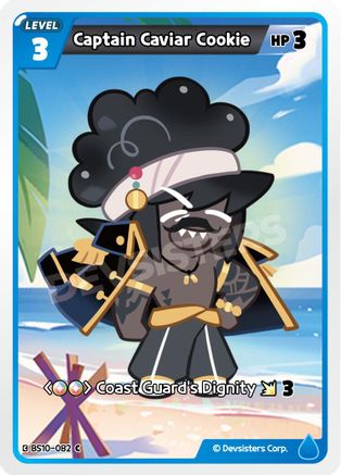 Image of Captain Caviar Cookie (BS10-082) - The Dark Enchantress War