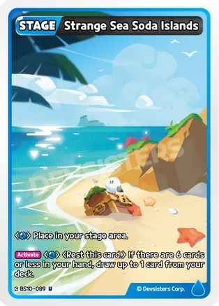 Image of Strange Sea Soda Islands (BS10-089) - The Dark Enchantress War