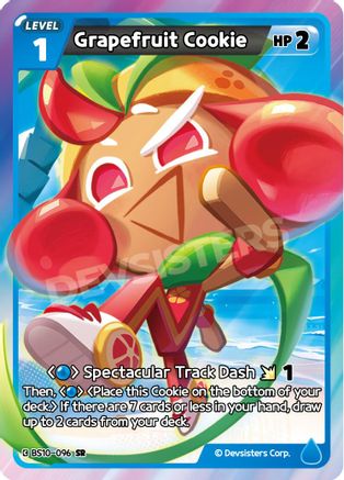 Image of Grapefruit Cookie (BS10-096) - The Dark Enchantress War Foil