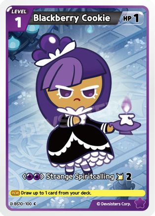 Image of Blackberry Cookie (BS10-100) - The Dark Enchantress War