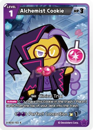 Image of Alchemist Cookie (BS10-102) - The Dark Enchantress War