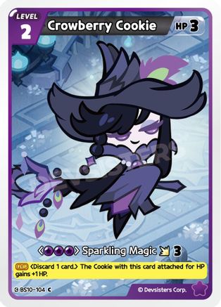 Image of Crowberry Cookie (BS10-104) - The Dark Enchantress War
