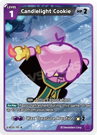 Image of Candlelight Cookie (BS10-110) - The Dark Enchantress War