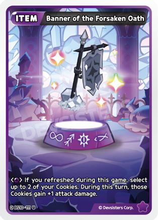 Image of Banner of the Forsaken Oath (BS10-111) - The Dark Enchantress War