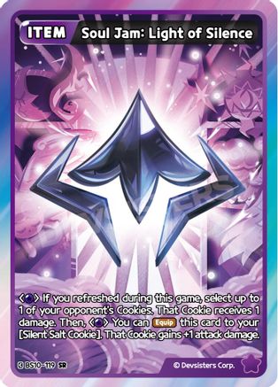 Image of Soul Jam: Light of Silence (BS10-119) - The Dark Enchantress War Foil