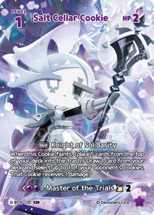 Image of Salt Cellar Cookie (120) (SSR) (BS10-120) - The Dark Enchantress War Foil