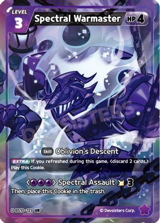 Image of Spectral Warmaster (BS10-123) - The Dark Enchantress War Foil