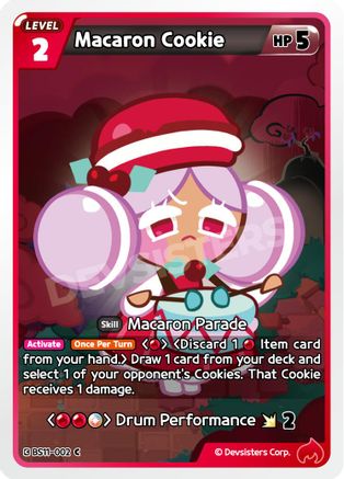 Image of Macaron Cookie (BS11-002) - The Dark Enchantress War
