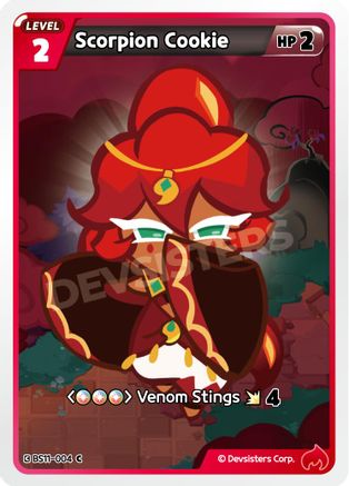 Image of Scorpion Cookie (BS11-004) - The Dark Enchantress War