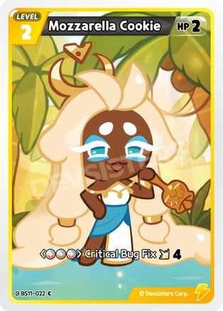 Image of Mozzarella Cookie (BS11-022) - The Dark Enchantress War