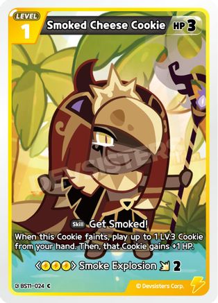 Image of Smoked Cheese Cookie (BS11-024) - The Dark Enchantress War