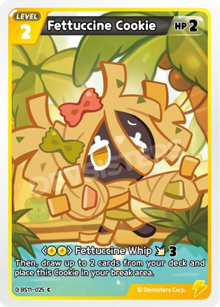 Image of Fettuccine Cookie (BS11-025) - The Dark Enchantress War