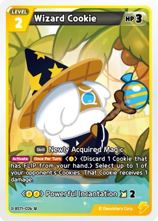 Image of Wizard Cookie (BS11-026) - The Dark Enchantress War