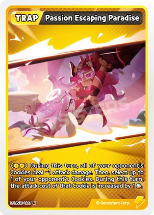 Image of Passion Escaping Paradise (BS11-027) - The Dark Enchantress War