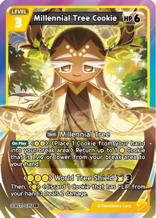 Image of Millennial Tree Cookie (BS11-035) - The Dark Enchantress War Foil
