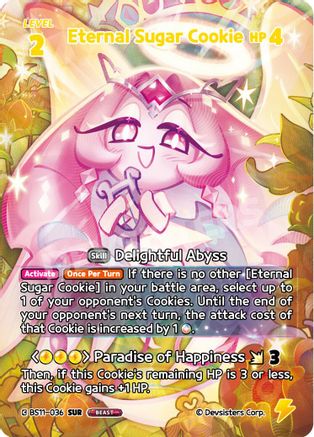 Image of Eternal Sugar Cookie (036) (SUR) (BS11-036) - The Dark Enchantress War Foil