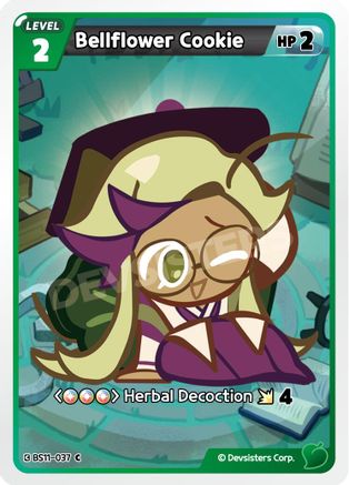 Image of Bellflower Cookie (BS11-037) - The Dark Enchantress War
