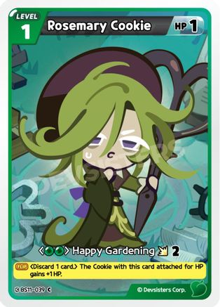 Image of Rosemary Cookie (BS11-039) - The Dark Enchantress War