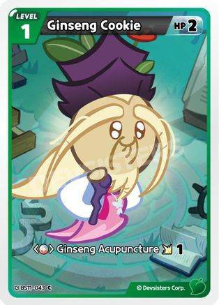Image of Ginseng Cookie (043) (BS11-043) - The Dark Enchantress War