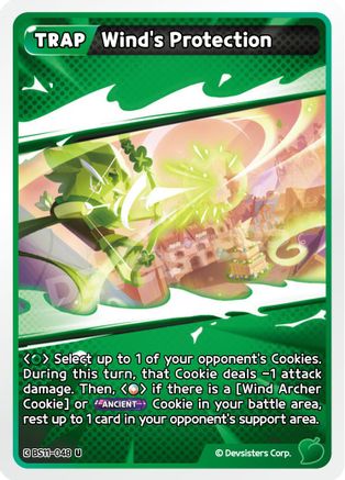 Image of Wind's Protection (BS11-048) - The Dark Enchantress War
