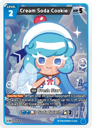 Image of Cream Soda Cookie (BS11-058) - The Dark Enchantress War