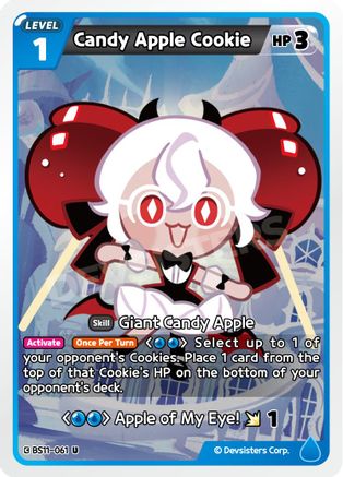 Image of Candy Apple Cookie (BS11-061) - The Dark Enchantress War