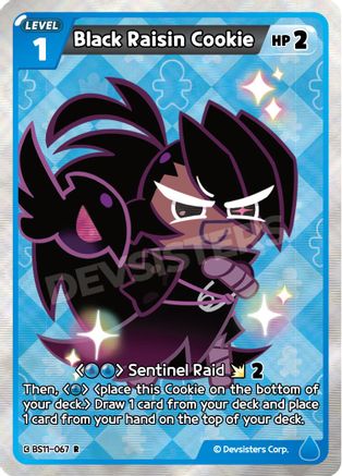 Image of Black Raisin Cookie (BS11-067) - The Dark Enchantress War Foil