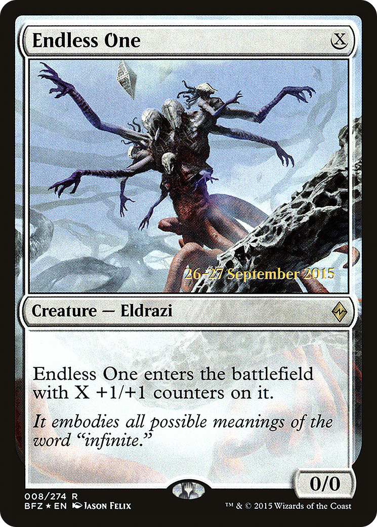 Image of Endless One (PRE-08S) - Battle for Zendikar Promos Foil
