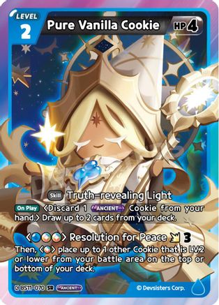 Image of Pure Vanilla Cookie (BS11-070) - The Dark Enchantress War Foil