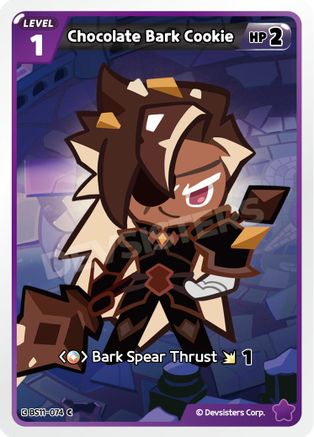 Image of Chocolate Bark Cookie (BS11-074) - The Dark Enchantress War