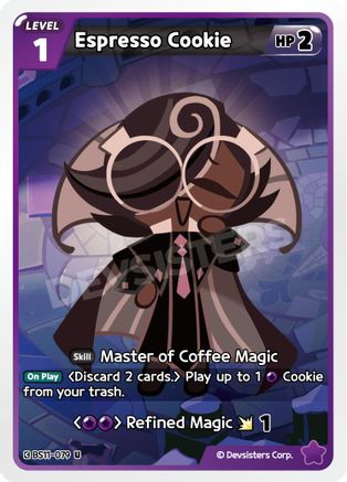 Image of Espresso Cookie (079) (BS11-079) - The Dark Enchantress War