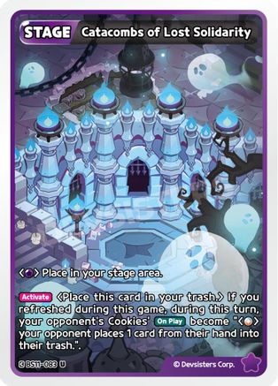 Image of Catacombs of Lost Solidarity (BS11-083) - The Dark Enchantress War