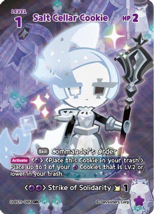 Image of Salt Cellar Cookie (085) (SEC) (BS11-085) - The Dark Enchantress War Foil