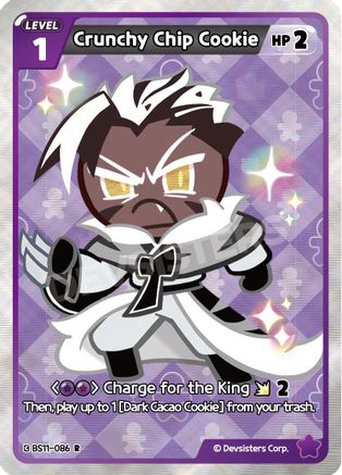 Image of Crunchy Chip Cookie (BS11-086) - The Dark Enchantress War Foil